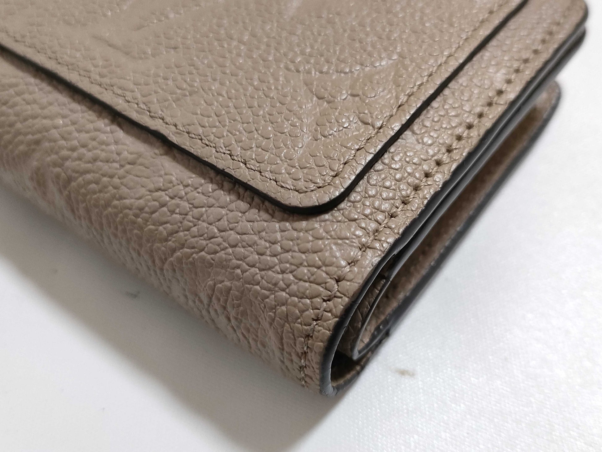 LOUIS VUITTON RFID Verified SP6210 Monogram Empreinte Portefeuille Claire Empreinte Tourterelle M80152 Wallet