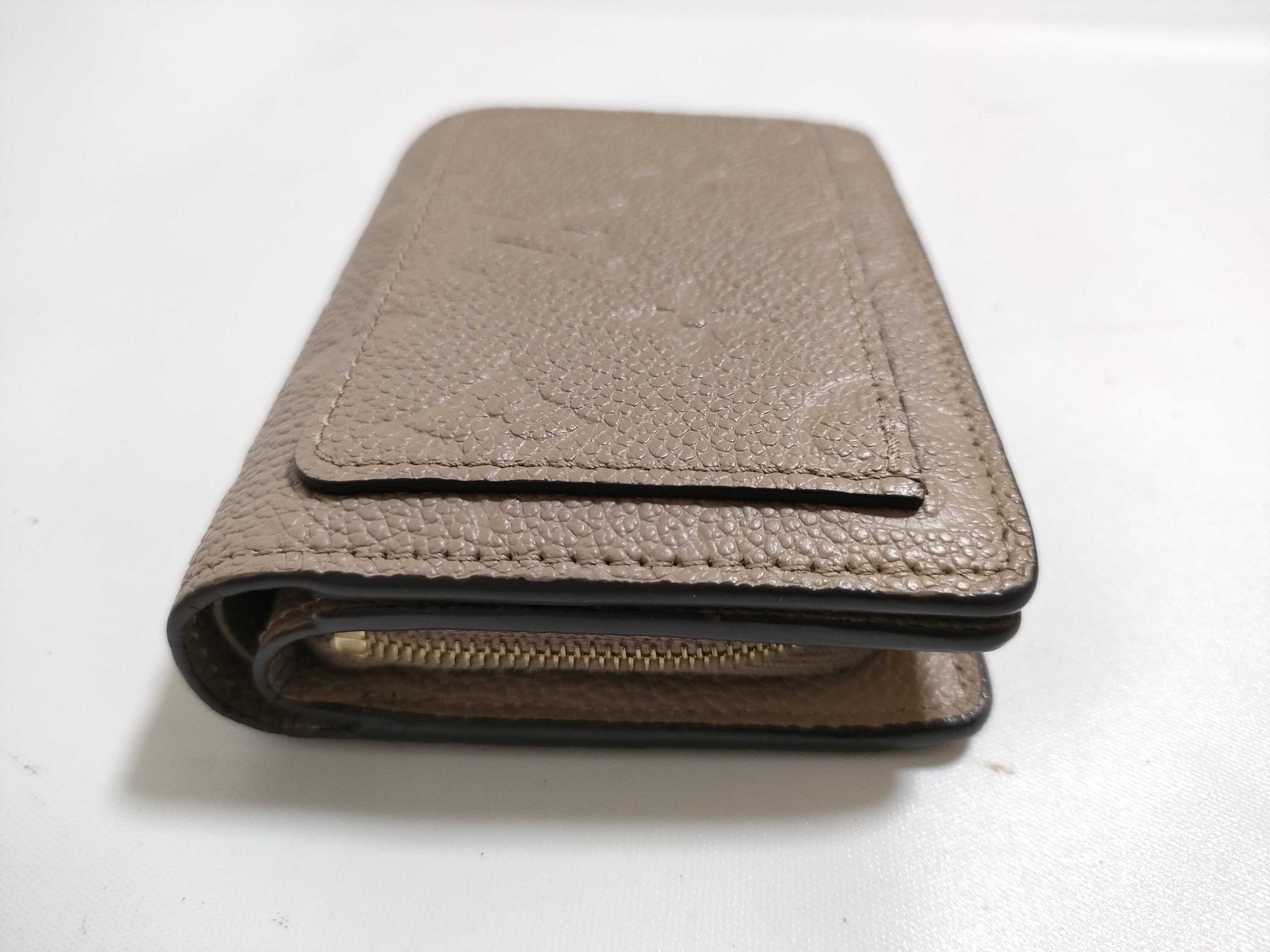 LOUIS VUITTON RFID Verified SP6210 Monogram Empreinte Portefeuille Claire Empreinte Tourterelle M80152 Wallet