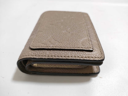 LOUIS VUITTON RFID Verified SP6210 Monogram Empreinte Portefeuille Claire Empreinte Tourterelle M80152 Wallet