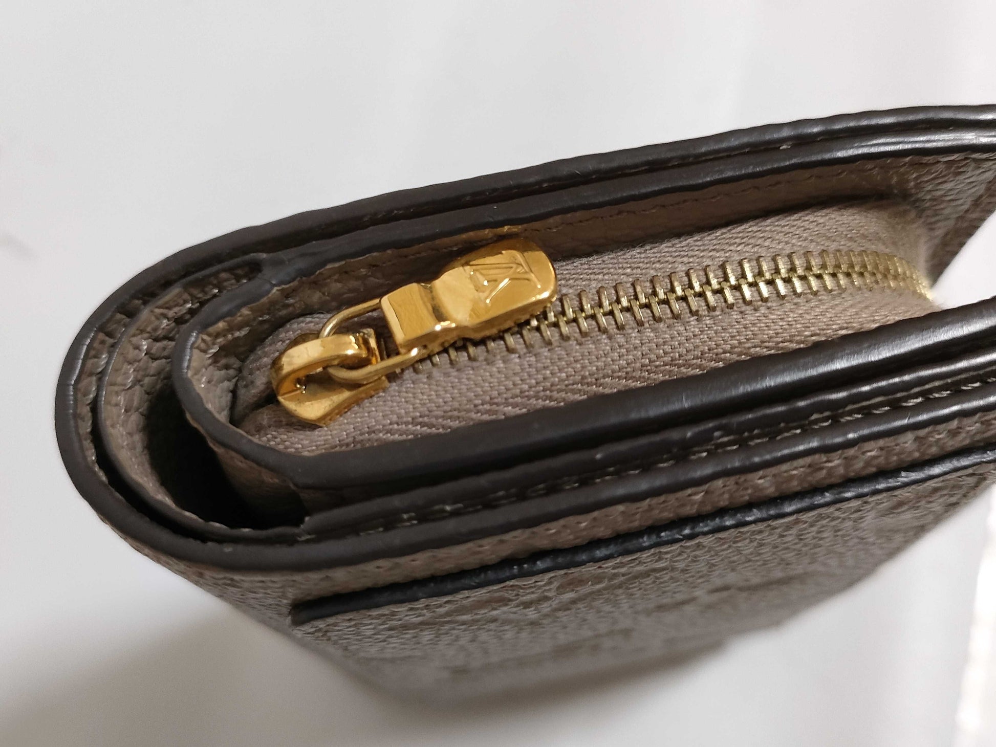 LOUIS VUITTON RFID Verified SP6210 Monogram Empreinte Portefeuille Claire Empreinte Tourterelle M80152 Wallet