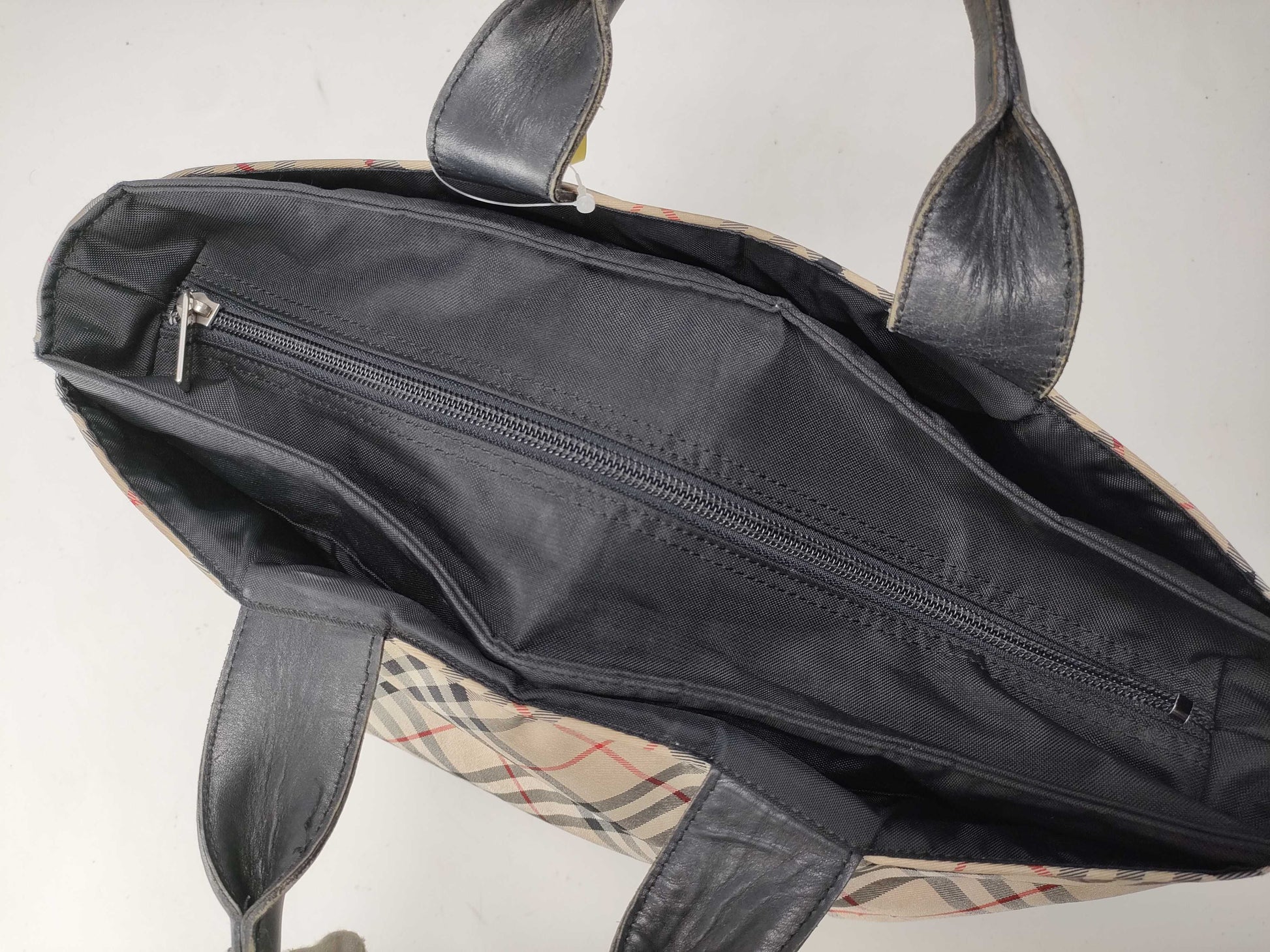 BURBERRY Blue Label Check Handbag Handbag
