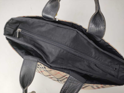 BURBERRY Blue Label Check Handbag Handbag