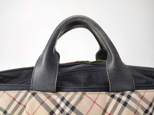BURBERRY Blue Label Check Handbag Handbag