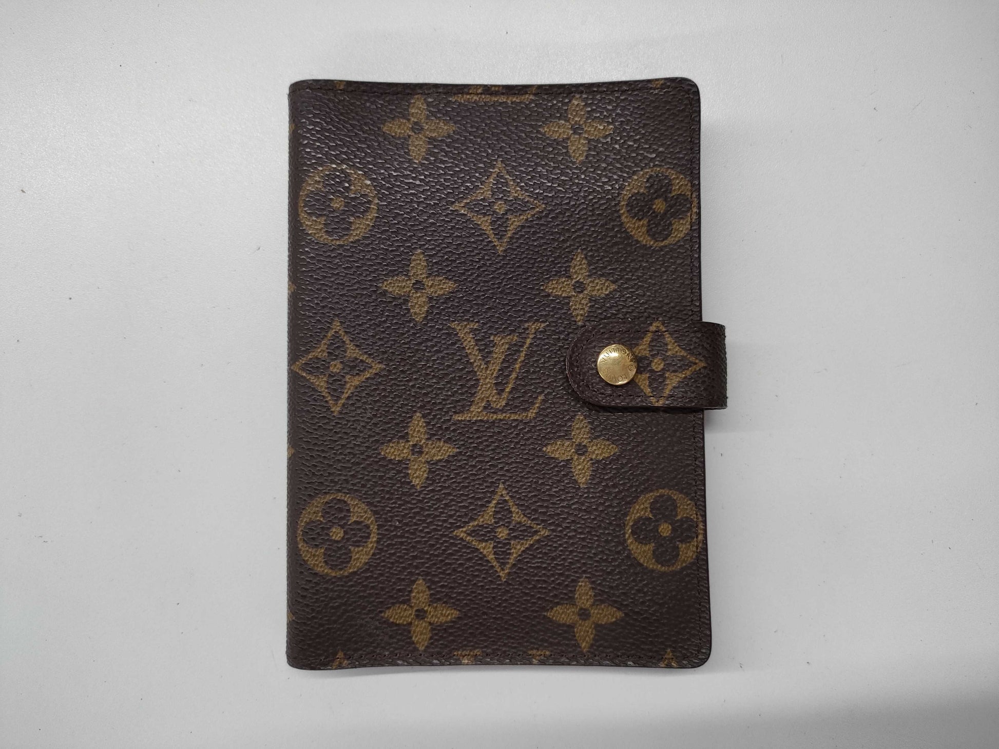 LOUIS VUITTON Monogram R20005 Agenda PM Notebook Cover