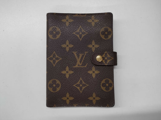 LOUIS VUITTON Monogram R20005 Agenda PM Notebook Cover