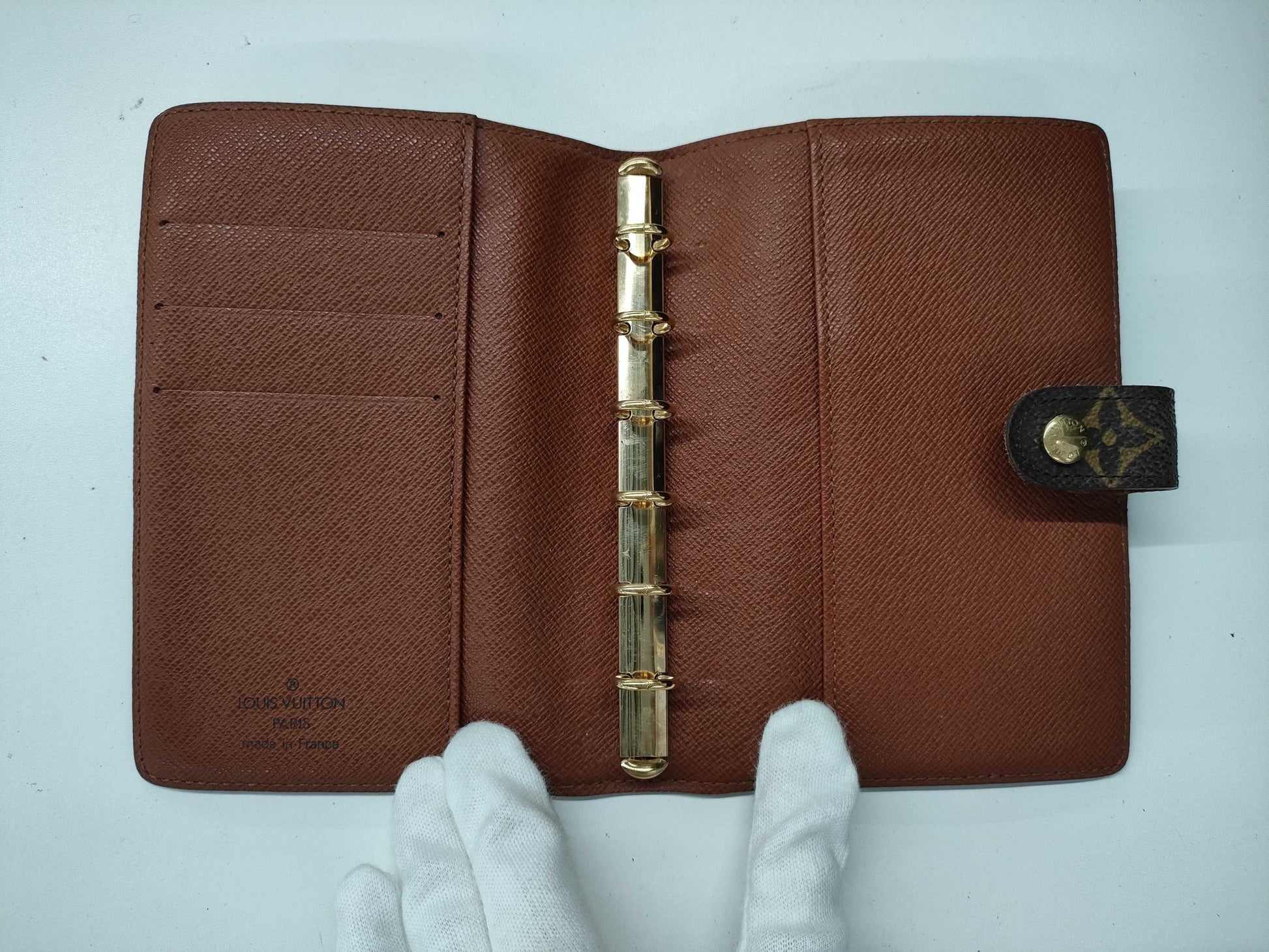 LOUIS VUITTON Monogram R20005 Agenda PM Notebook Cover
