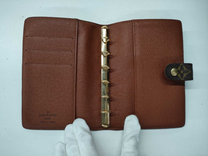LOUIS VUITTON Monogram R20005 Agenda PM Notebook Cover