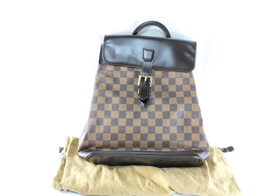LOUIS VUITTON N51132 Damier Soho Backpack