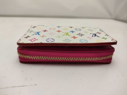 LOUIS VUITTON Monogram Multicolore M14093 Louis Vuitton Initial Wallet