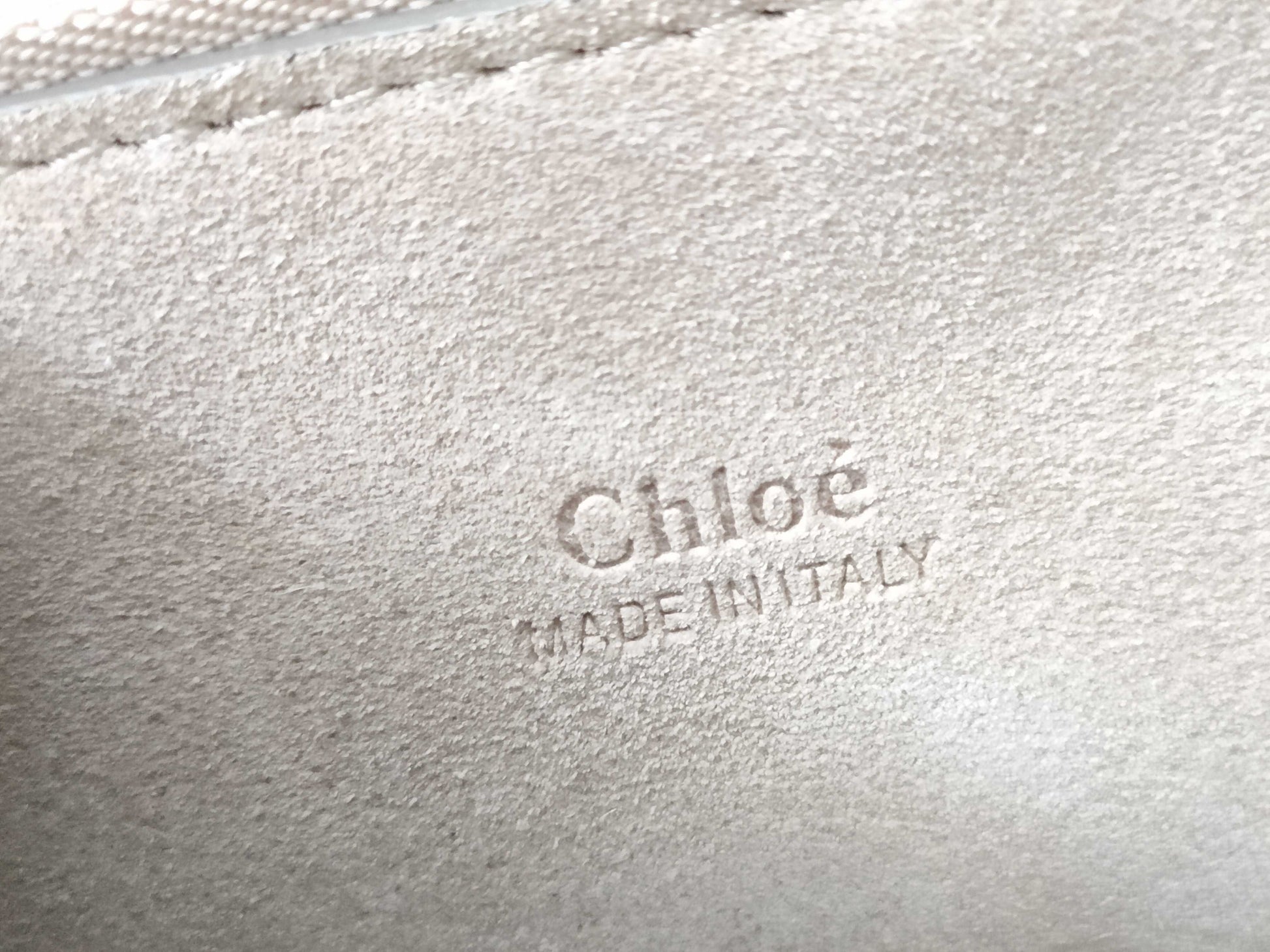 Chloe Faye Suede and Leather Shoulder Bag