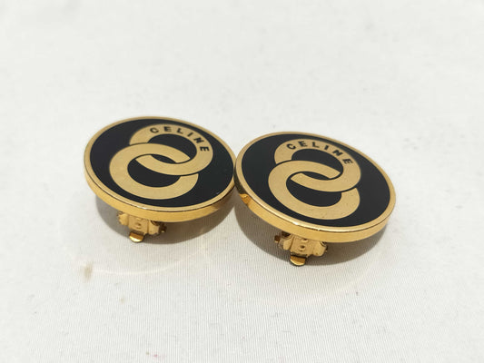 CELINE Circle Earrings