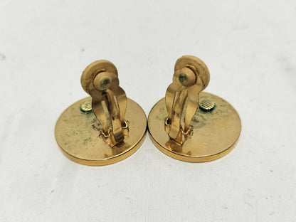 CELINE Circle Earrings