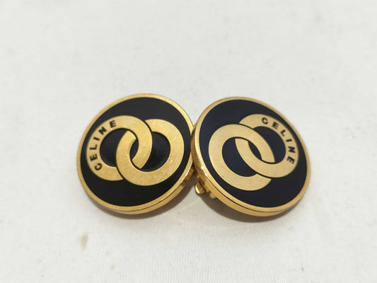 CELINE Circle Earrings