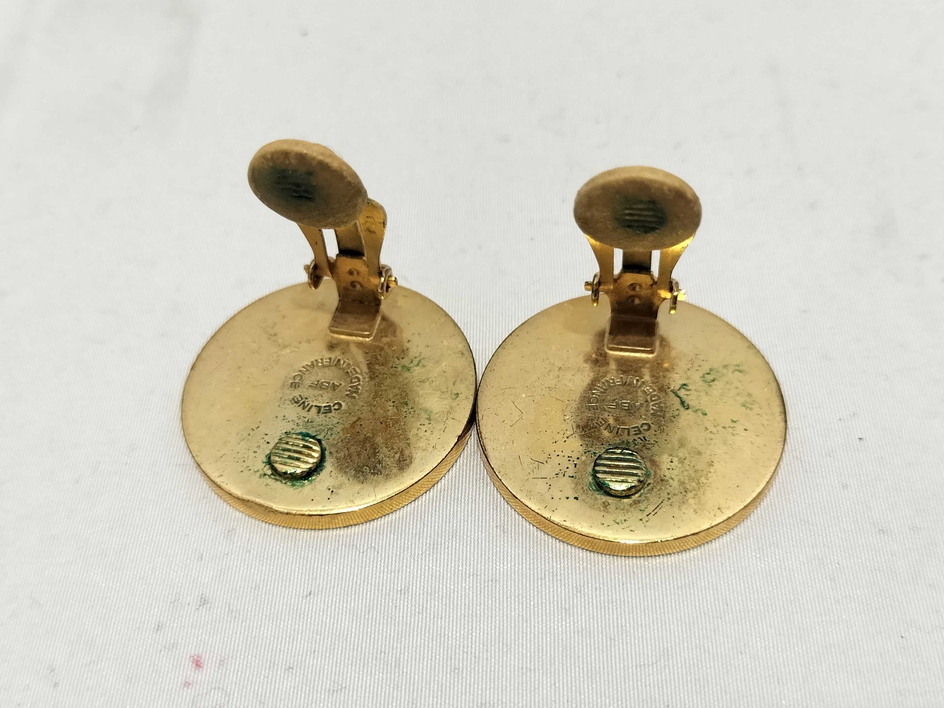 CELINE Circle Earrings