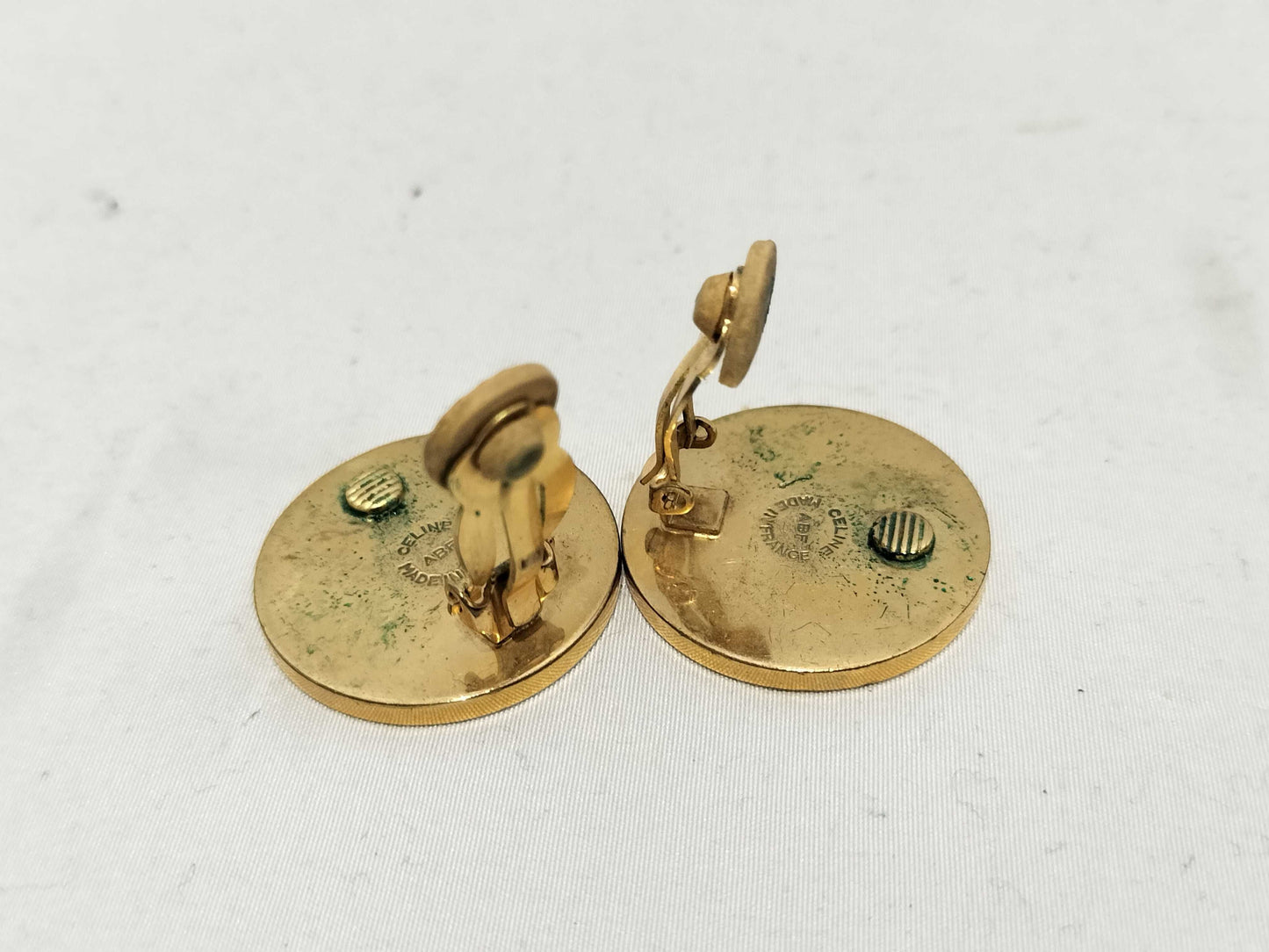 CELINE Circle Earrings