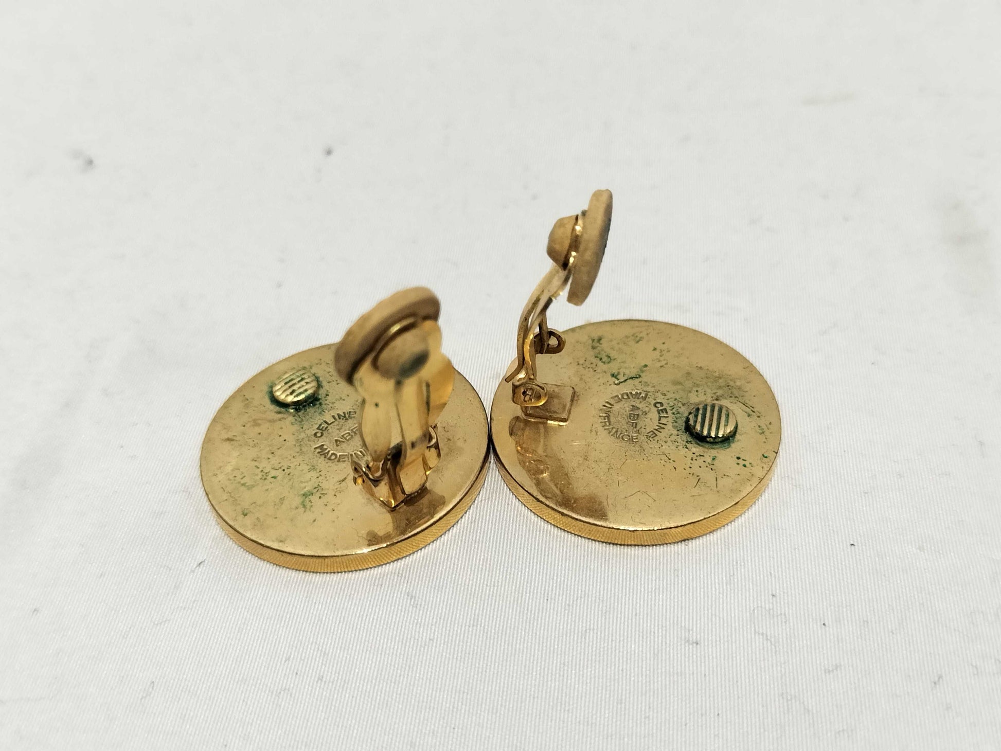 CELINE Circle Earrings