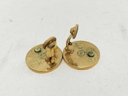 CELINE Circle Earrings