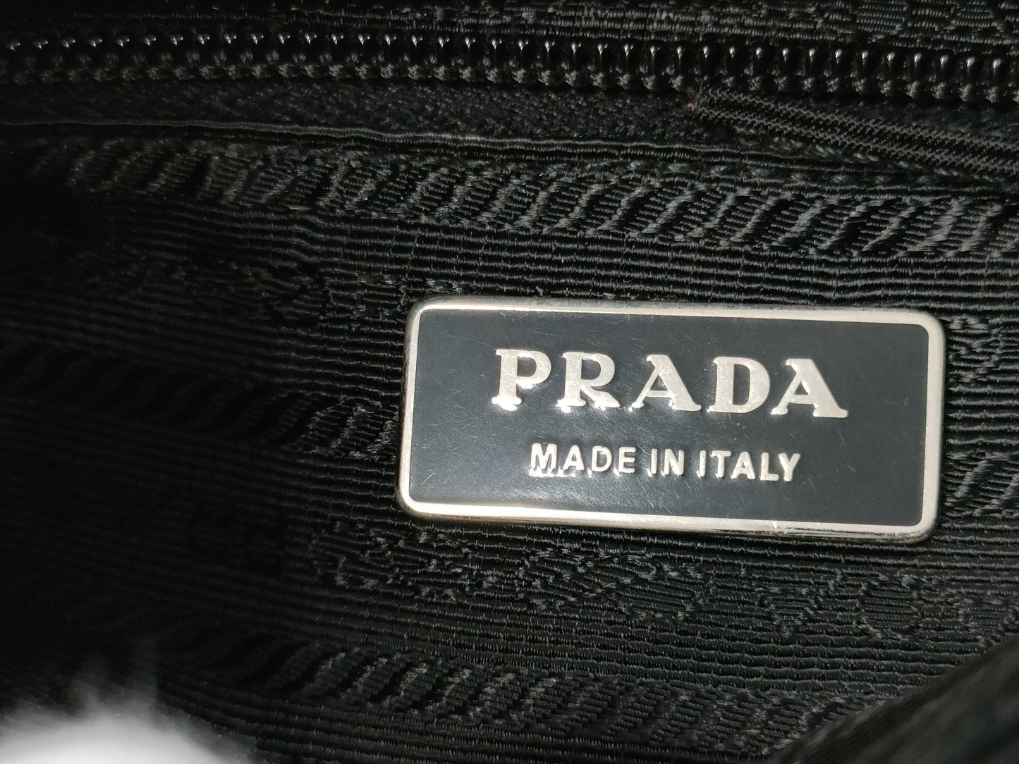 PRADA nylon messenger bag shoulder bag