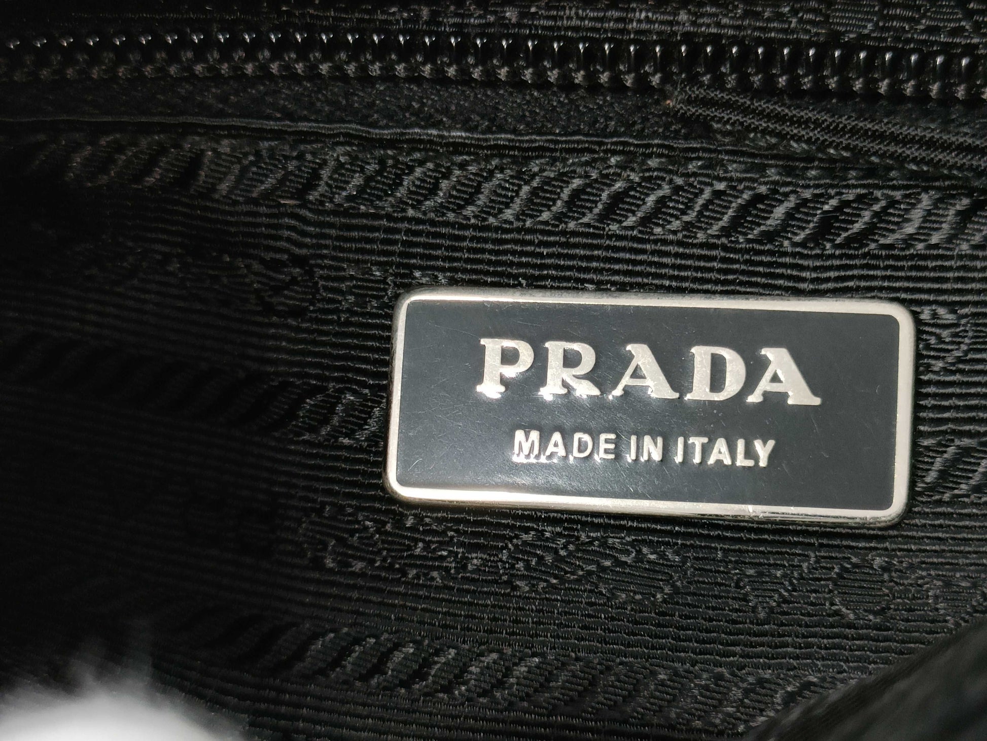 PRADA nylon messenger bag shoulder bag