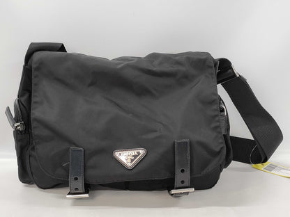 PRADA nylon messenger bag shoulder bag