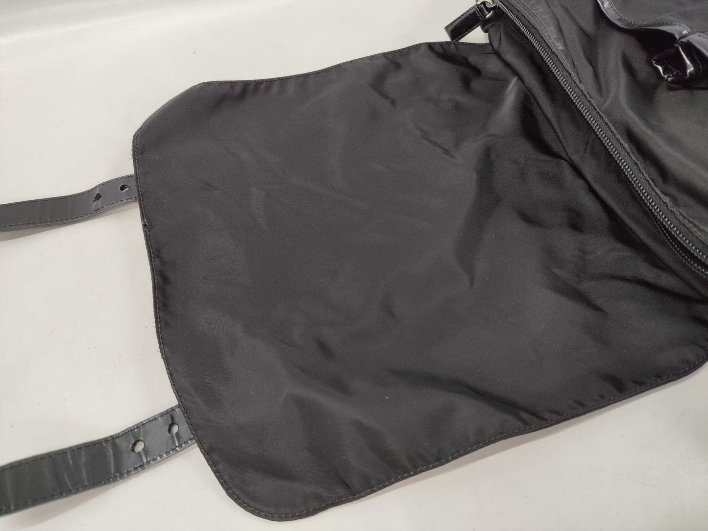 PRADA nylon messenger bag shoulder bag