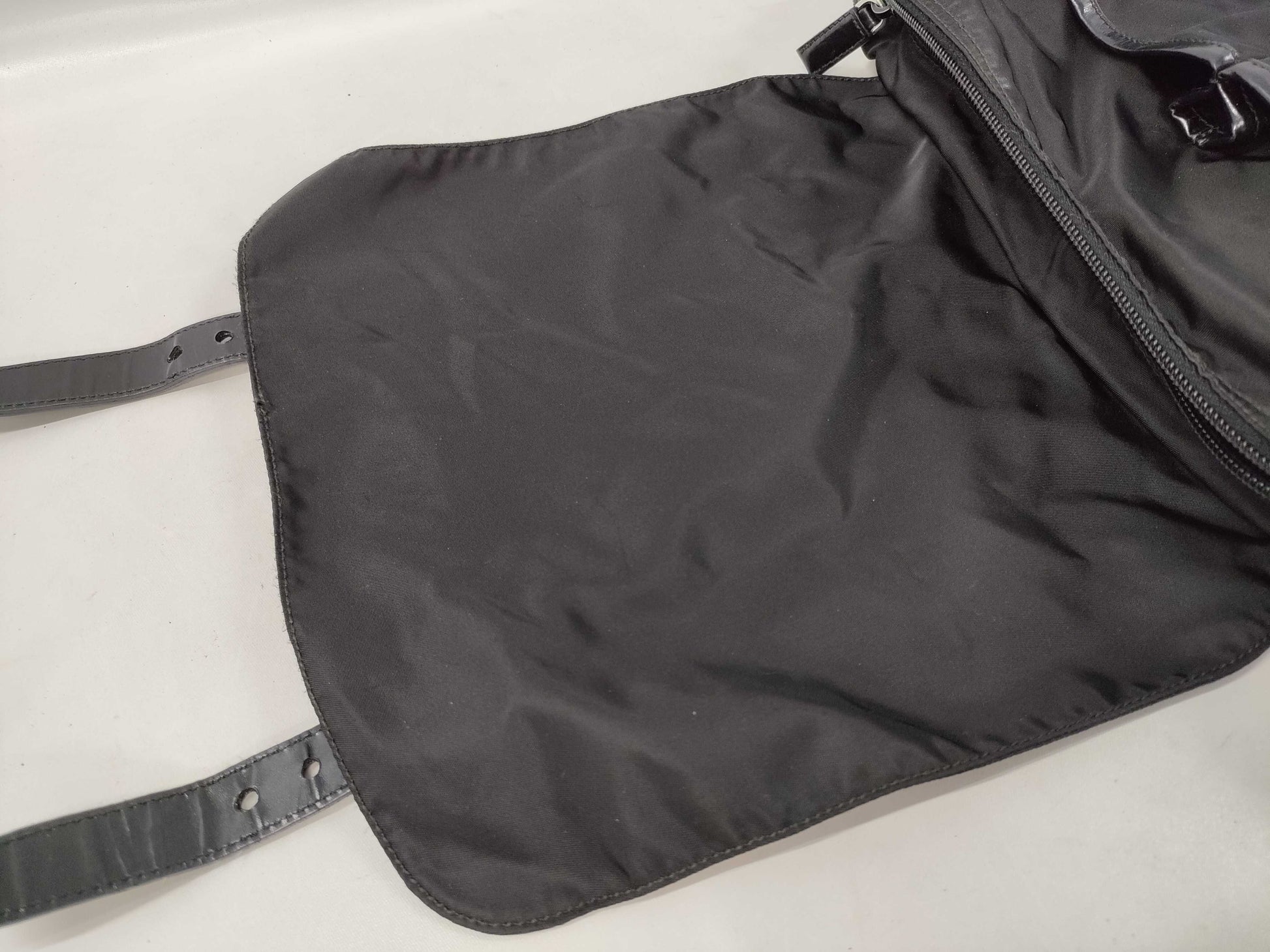 PRADA nylon messenger bag shoulder bag