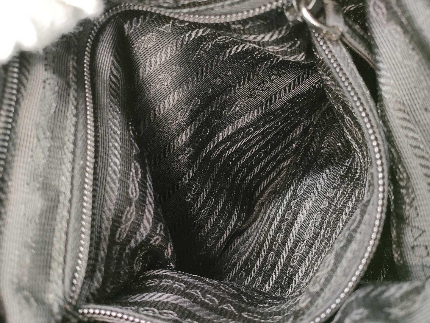 PRADA nylon messenger bag shoulder bag