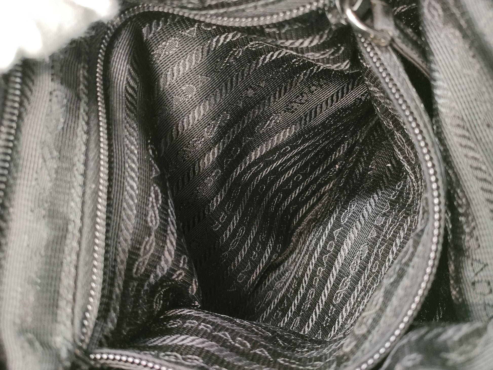 PRADA nylon messenger bag shoulder bag