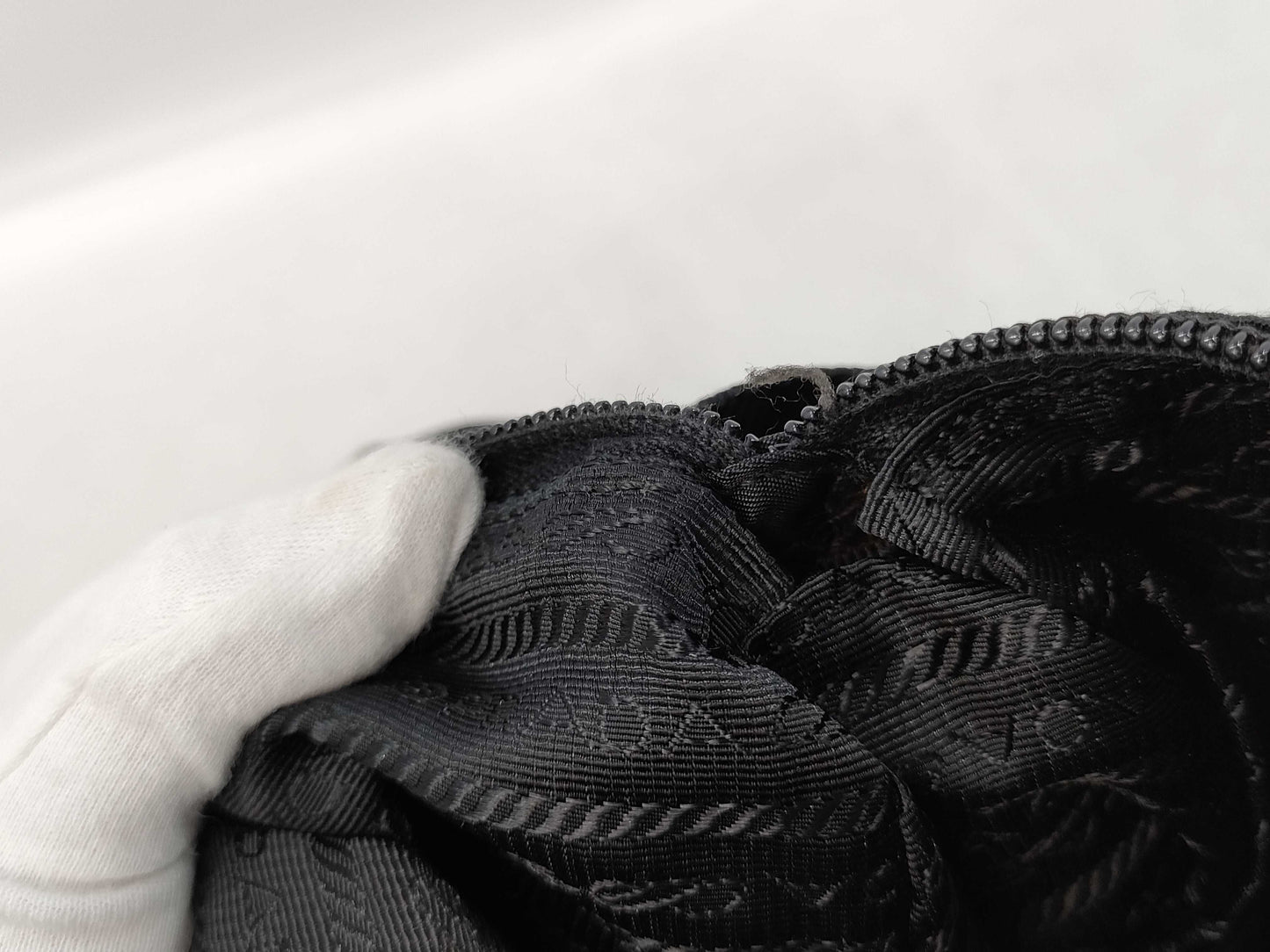 PRADA nylon messenger bag shoulder bag