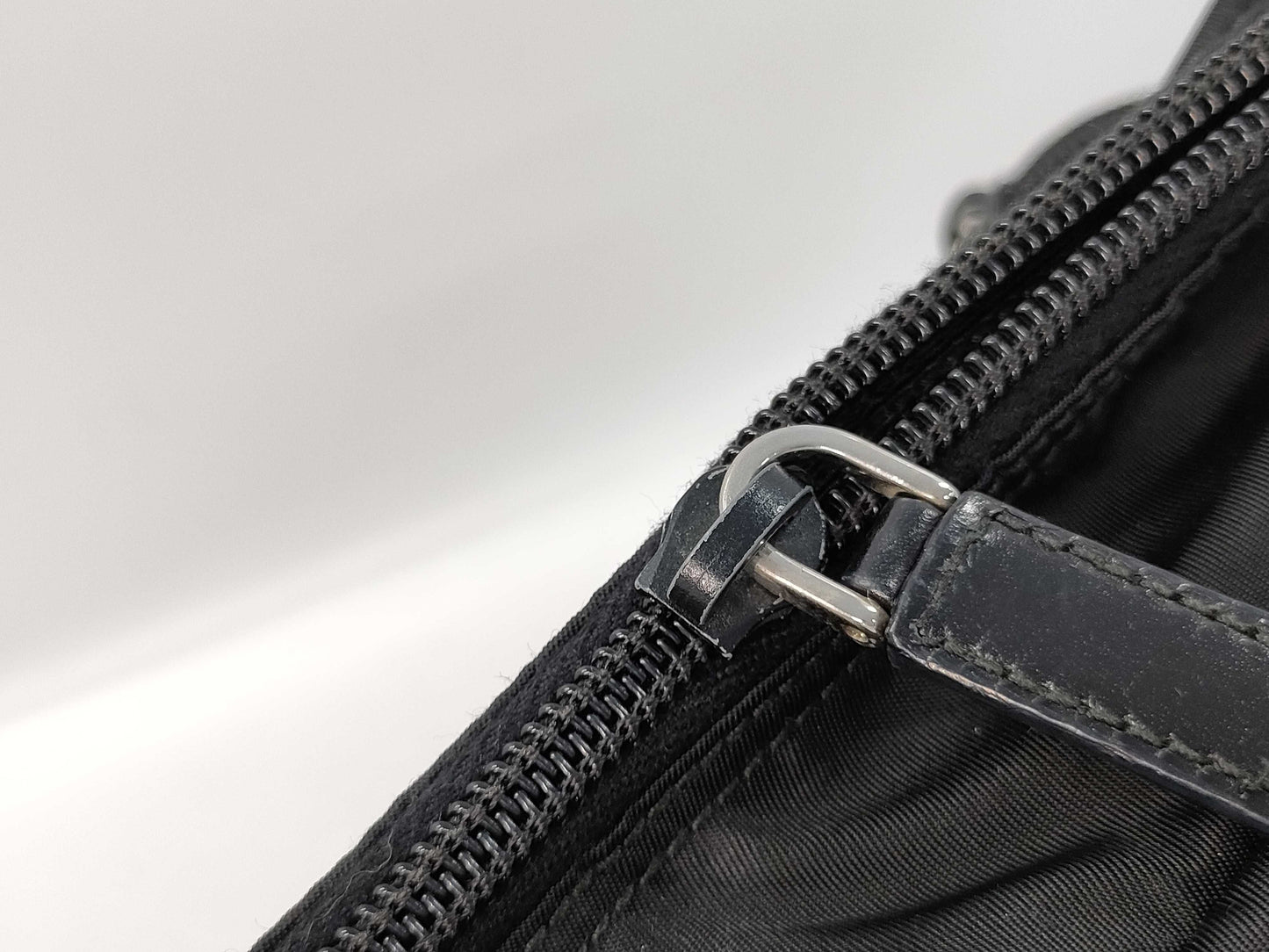 PRADA nylon messenger bag shoulder bag