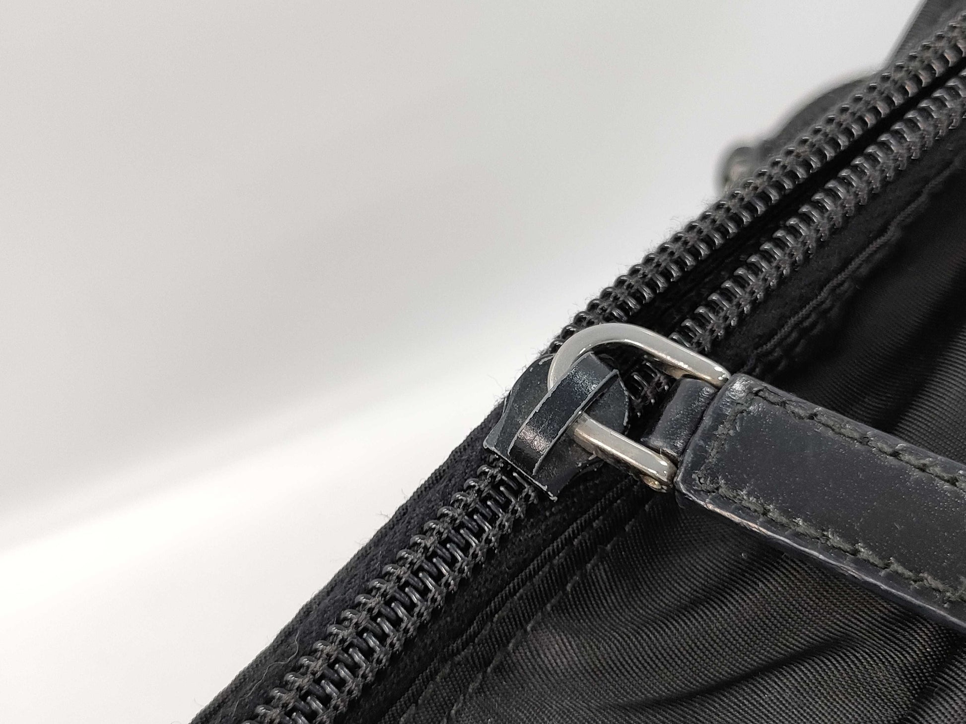 PRADA nylon messenger bag shoulder bag