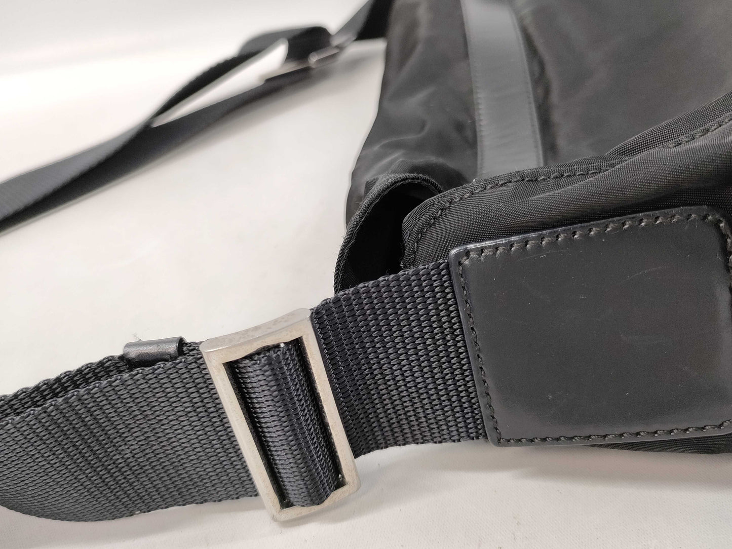 PRADA nylon messenger bag shoulder bag