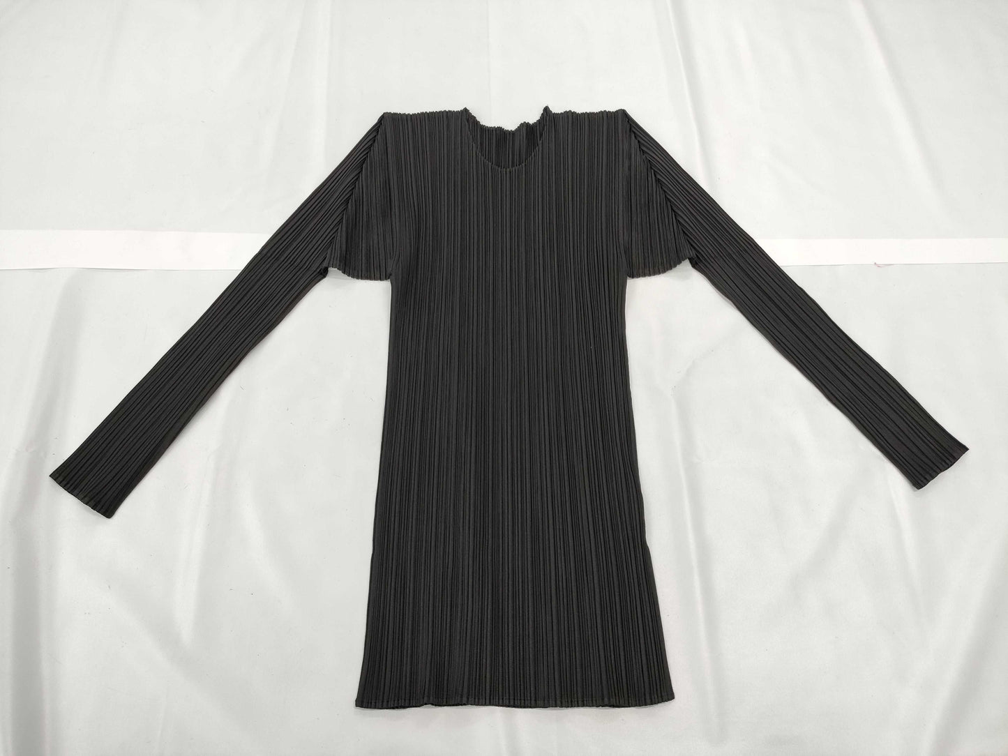 ISSEY MIYAKE Pleats Please Long Sleeve Blouse Top