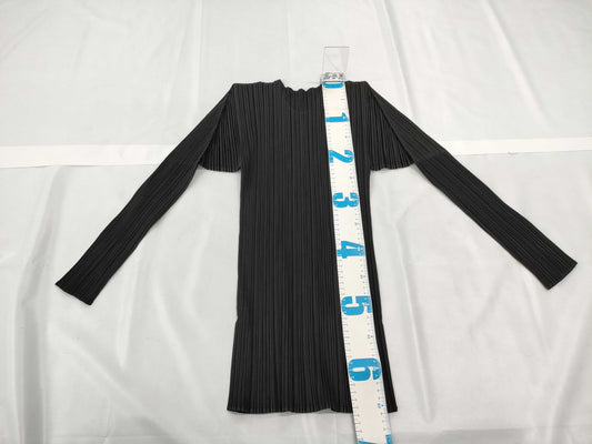 ISSEY MIYAKE Pleats Please Long Sleeve Blouse Top