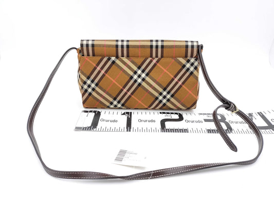 BURBERRY Blue Label Check Shoulder Bag
