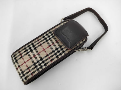 5 items including LOUIS VUITTON, PRADA, and BURBERRY wallets, key cases, and CD cases