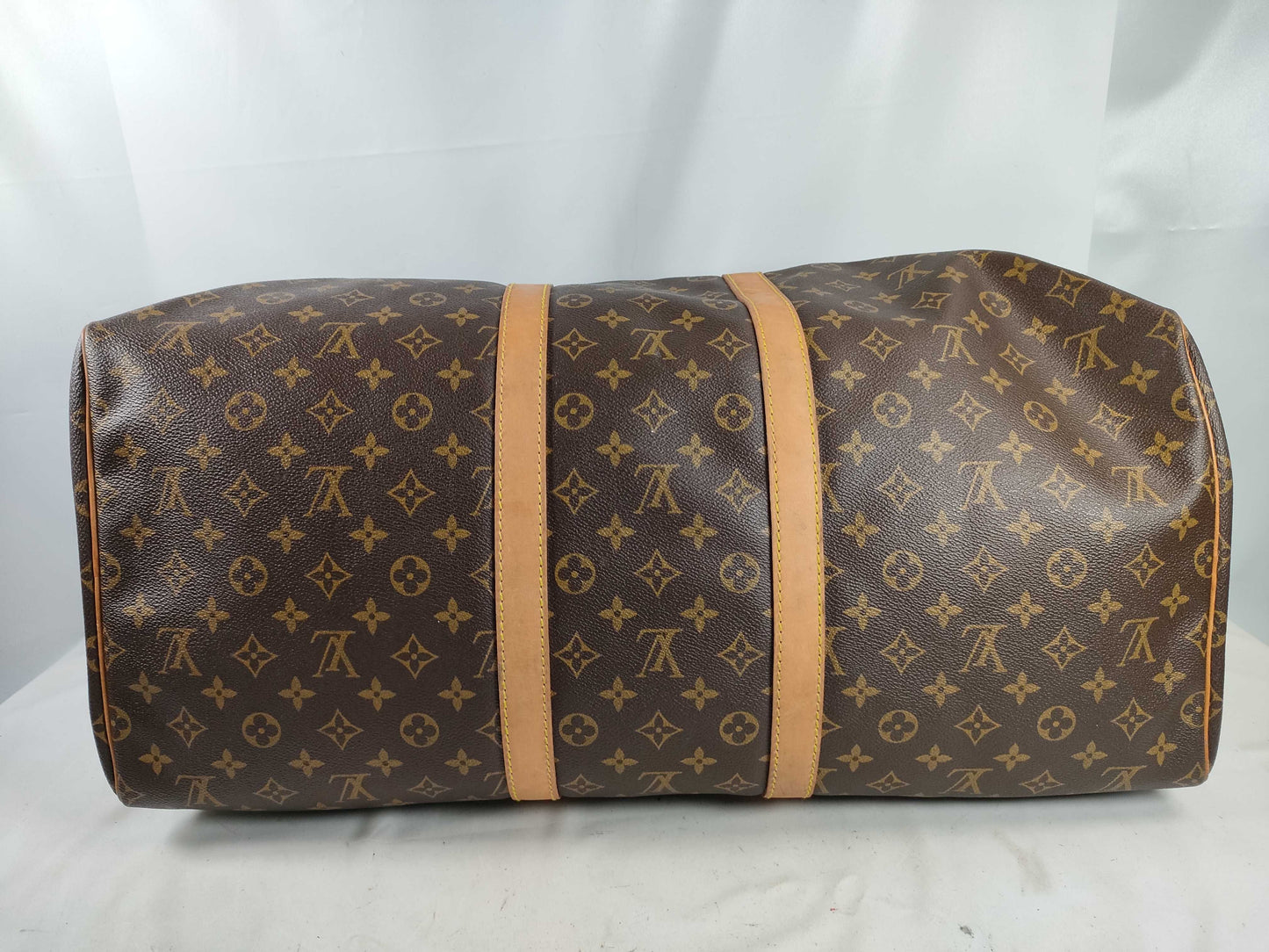 LOUIS VUITTON Monogram M41424 Keepall 55 Boston Bag