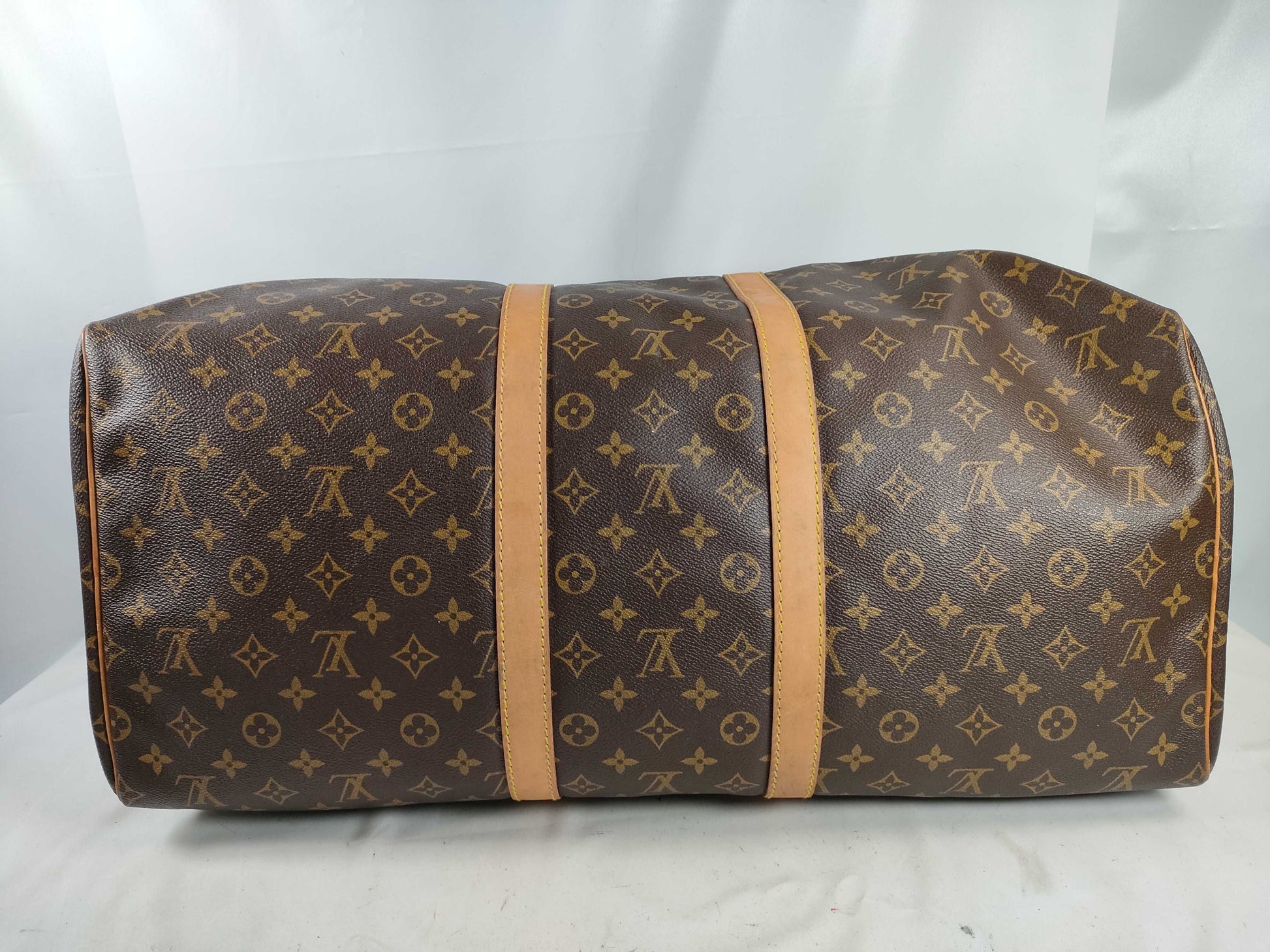 LOUIS VUITTON Monogram M41424 Keepall 55 Boston Bag