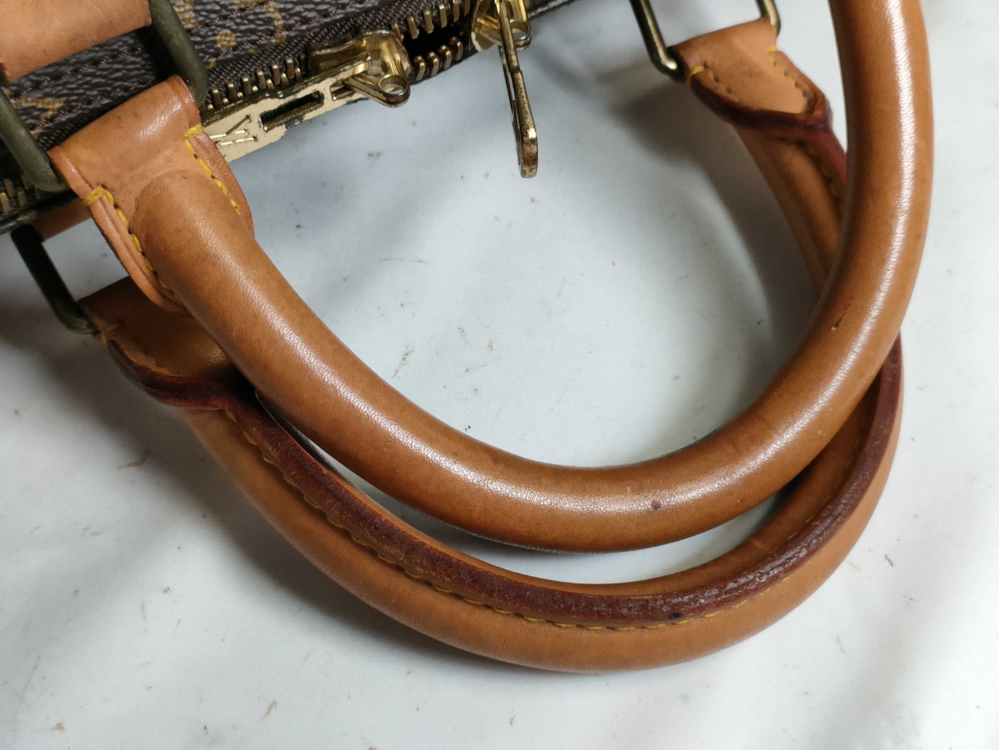 LOUIS VUITTON Monogram M41424 Keepall 55 Boston Bag