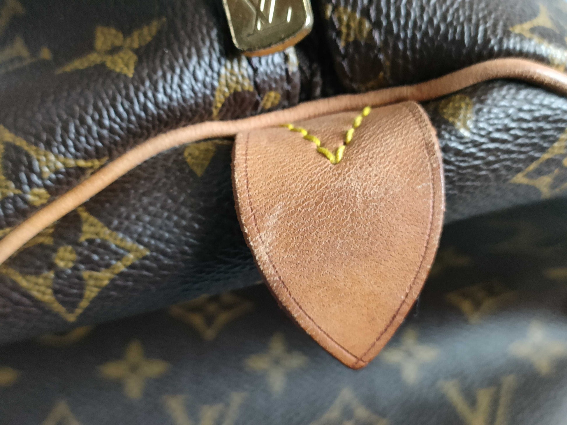LOUIS VUITTON Monogram M41424 Keepall 55 Boston Bag