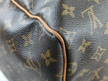 LOUIS VUITTON Monogram M41424 Keepall 55 Boston Bag