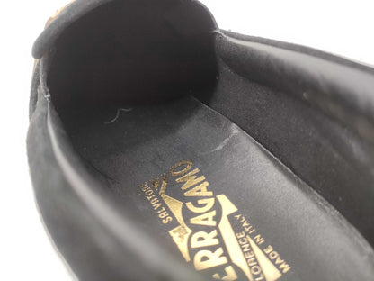 Salvatore Ferragamo Leopard Print Slip-On Shoes