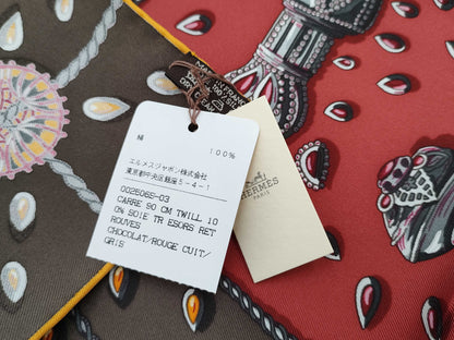 HERMES Carre TRESORS RETROUVES Scarf