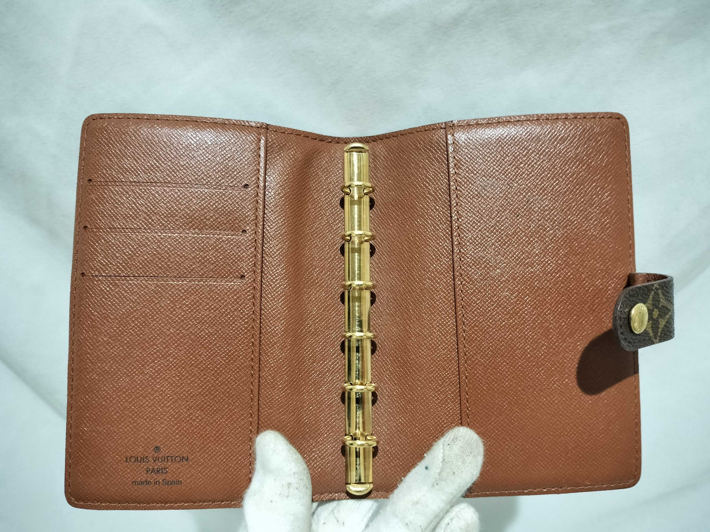 LOUIS VUITTON Monogram Agenda PM Notebook Cover
