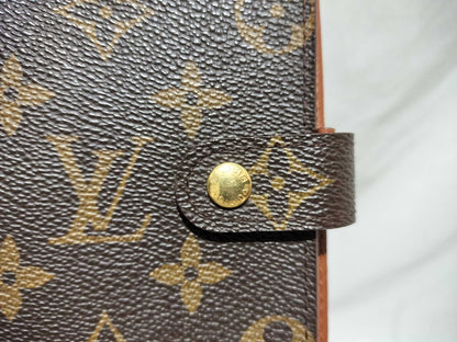 LOUIS VUITTON Monogram Agenda PM Notebook Cover