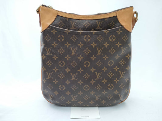 LOUIS VUITTON M56389 Monogram Odeon MM Shoulder Bag