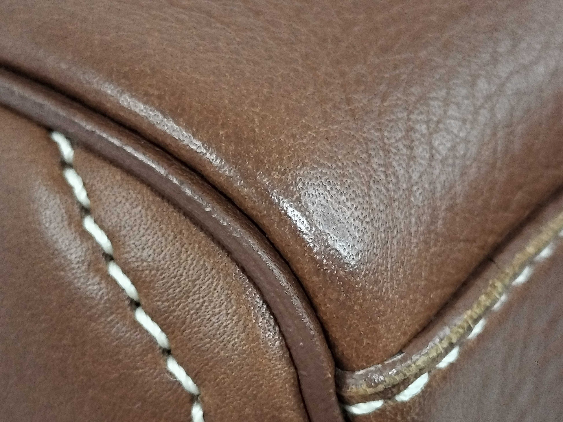 CELINE Leather Handbag Brown Handbag