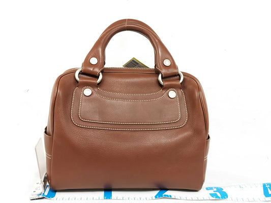 CELINE Leather Handbag Brown Handbag