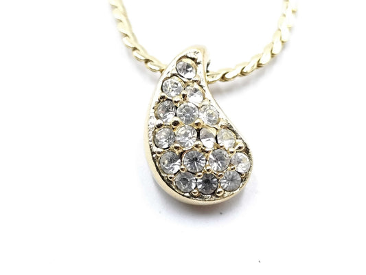 Dior Rhinestone/Necklace/Earring Set Necklace