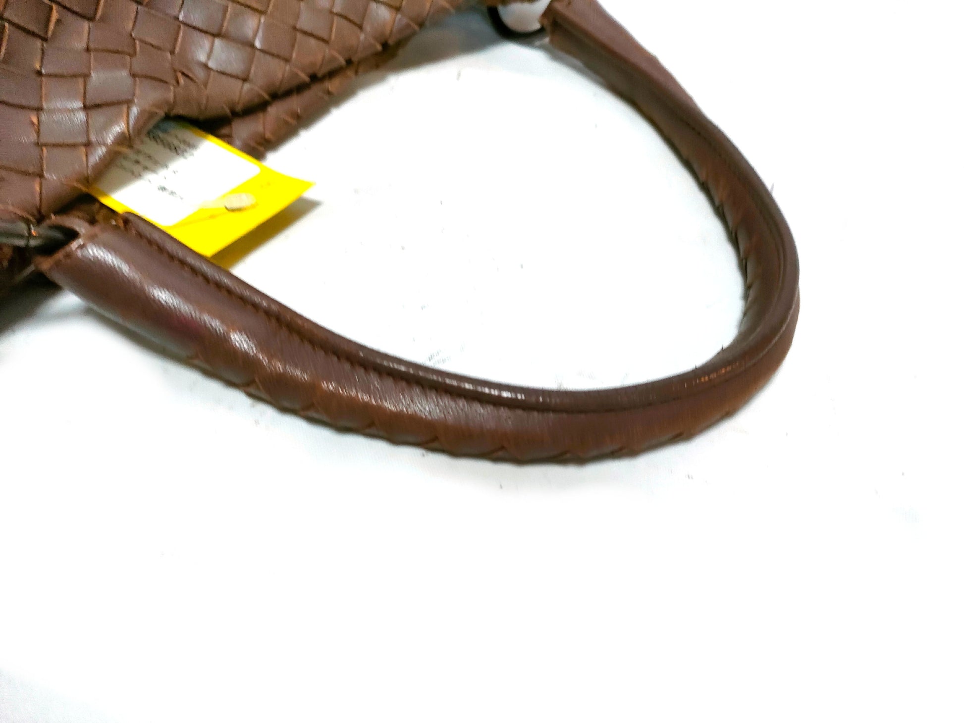 BOTTEGA VENETA Intrecciato Brown/One-Hand/Mirror Broken Handbag